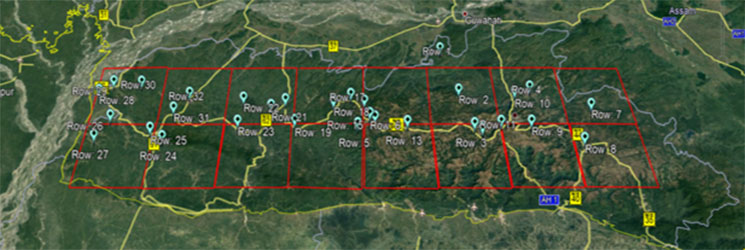 Meghalaya Map
